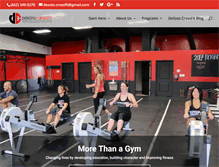 Tablet Screenshot of desotocrossfit.com